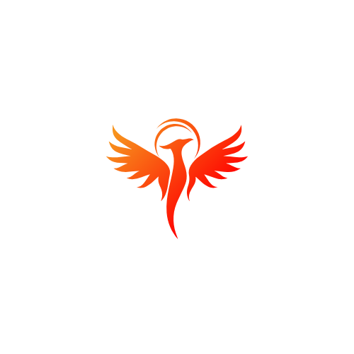 10 icon of a bird with its wings spread